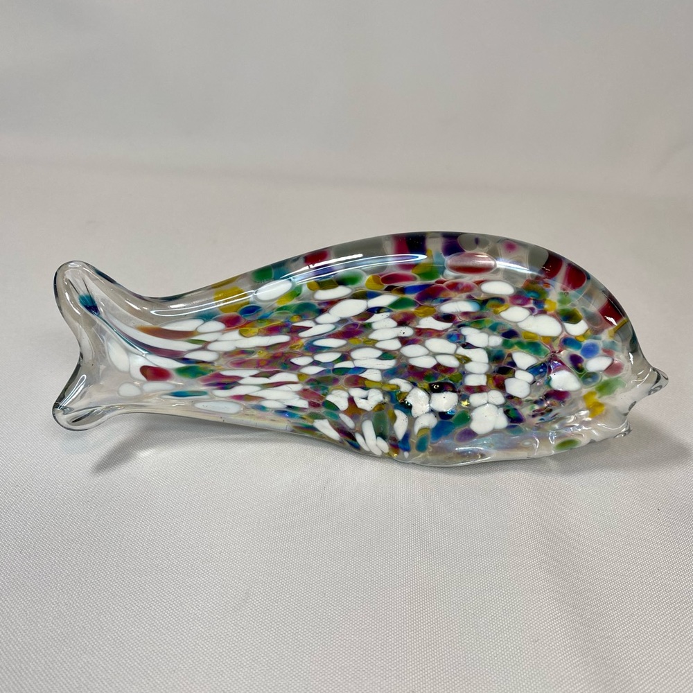 Hand Blown Art Glass Fish.